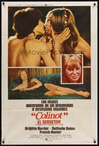 7e185 EDIFYING & JOYOUS STORY OF COLINOT Argentinean '73 sexy near-naked Brigitte Bardot!