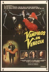 7e270 VAMPIRE IN VENICE Argentinean '89 Klaus Kinski in the title role, sexy horror images!