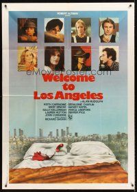 7e476 WELCOME TO L.A. Italian 1p '78 Alan Rudolph, Robert Altman, City of the One Night Stands!