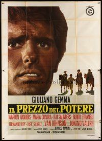 7e125 PRICE OF POWER Italian 2p '69 Il prezzo del potere, Giuliano Gemma, spaghetti western!