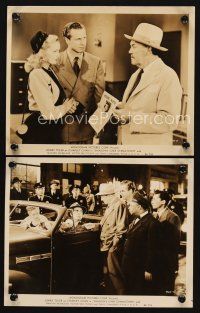 7f956 SHADOWS OVER CHINATOWN 2 8x10 stills '46 Sidney Toler as Asian detective Charlie Chan!