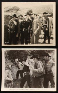 7f152 BILLY THE KID WANTED 6 8x10 stills '41 Buster Crabbe, Fuzzy' St. John, Dave O'Brien!