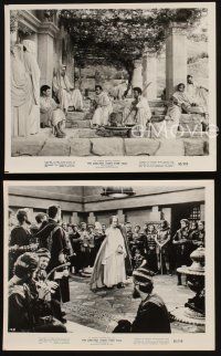 7f615 GREATEST STORY EVER TOLD 3 8x10 stills '65 George Stevens epic, Max Von Sydow as Jesus!