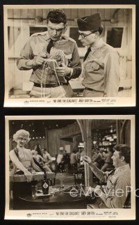 7f487 NO TIME FOR SERGEANTS 5 8x10 stills '58 wacky images of Andy Griffith & Nick Adams!