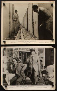 7f108 PICKUP ALLEY 7 8x10 stills '57 Anita Ekberg, Victor Mature, this picture is about DOPE!