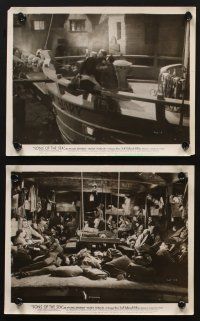 7f308 SONS OF THE SEA 6 8x10 stills '41 Michael Redgrave, Valerie Hobson, cool seafaring images!