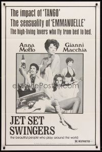 7g301 GIRL CALLED JULES 1sh '70 Jet Set Swingers, high-living lovers who fly from bed to bed!