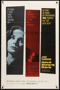 7g365 HOME BEFORE DARK 1sh '58 pretty untouched Jean Simmons is a wife on the rim of insanity!