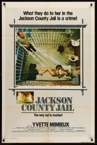 7g413 JACKSON COUNTY JAIL 1sh '76 what they did to Yvette Mimieux in jail is a crime!