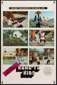 7g437 KUNG-FU KIDS 1sh '80 Lung Fei, Lau Lap Cho, wacky martial arts for children!