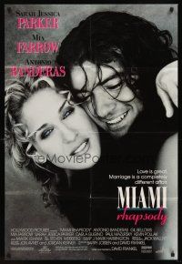 7g509 MIAMI RHAPSODY int'l 1sh '95 Sarah Jessica Parker & Antonio Banderas!