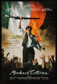 7g510 MICHAEL COLLINS 1sh '96 Liam Neeson, Aidan Quinn, directed by Neil Jordan!