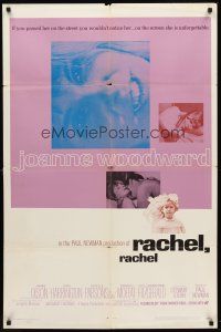 7g666 RACHEL, RACHEL 1sh '68 Joanne Woodward directed by husband Paul Newman!