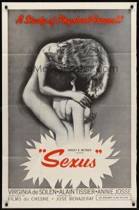 7g741 SEXUS 1sh '64 Radley Metzger, study of physical excess, lesbians!