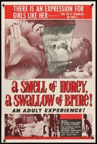 7g775 SMELL OF HONEY A SWALLOW OF BRINE 1sh '66 Stacey Walker, an adult experience!