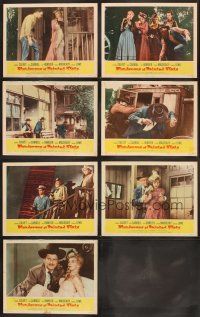 7h799 PLUNDERERS OF PAINTED FLATS 7 LCs '59 Corinne Calvet & John Carroll in western action!