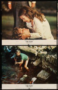 7h268 FURY 8 color 11x14 stills '78 Brian De Palma, Kirk Douglas, John Cassavetes!
