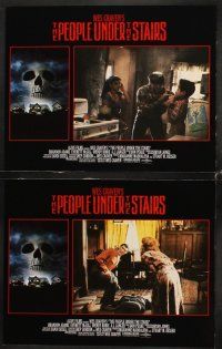 7h500 PEOPLE UNDER THE STAIRS 8 English LCs '91 creepy horror images, directed by Wes Craven!