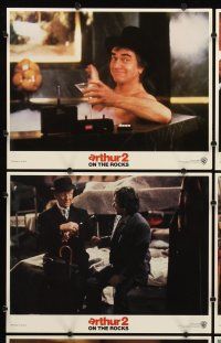 7h069 ARTHUR 2 8 LCs '88 rich alcoholic Dudley Moore is now broke, Liza Minnelli