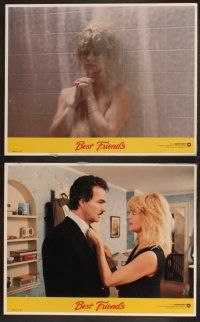 7h761 BEST FRIENDS 7 LCs '82 great images of Burt Reynolds & sexy Goldie Hawn!