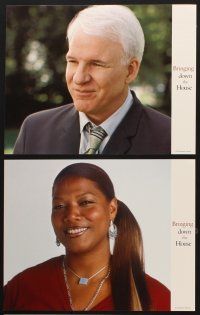 7h012 BRINGING DOWN THE HOUSE 10 LCs '03 wacky Steve Martin & Queen Latifah, Eugene Levy!