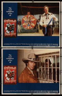 7h979 BRONCO BILLY 4 LCs '80 star/director Clint Eastwood, Sondra Locke!