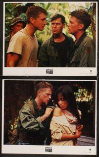 7h151 CASUALTIES OF WAR 8 LCs '89 Michael J. Fox, Sean Penn, directed by Brian De Palma!