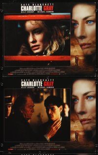 7h154 CHARLOTTE GRAY 8 LCs '01 Cate Blanchett, directed by Australian Gillian Armstrong!