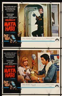 7h155 CHILDREN OF MATA HARI 8 LCs '70 ruthless killer spies who live by the code succeed or die!
