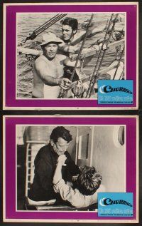 7h159 CHUBASCO 8 LCs '68 Chris Jones & Susan Strasberg adventure on the high seas!