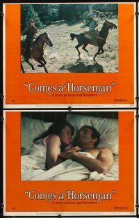 7h168 COMES A HORSEMAN 8 LCs '78 James Caan, Jane Fonda & Jason Robards!