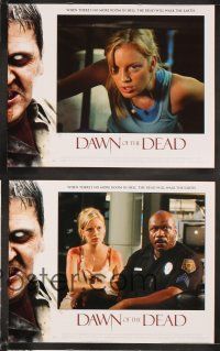7h199 DAWN OF THE DEAD 8 LCs '04 when there's no more room in Hell the dead walk the Earth!