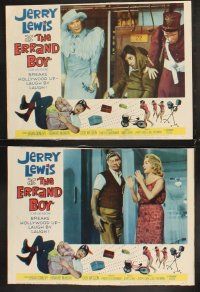 7h232 ERRAND BOY 8 LCs '62 wacky images of screwball Jerry Lewis!