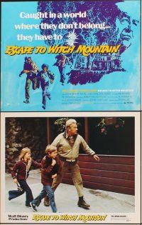 7h019 ESCAPE TO WITCH MOUNTAIN 9 LCs '75 Disney, Ray Milland, Eddie Albert, Donald Pleasence