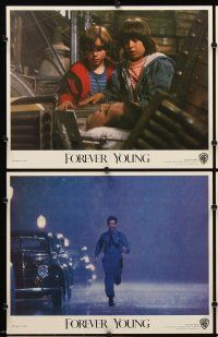 7h259 FOREVER YOUNG 8 LCs '92 Mel Gibson, Elijah Wood, Jamie Lee Curtis
