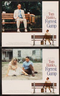 7h260 FORREST GUMP 8 LCs '94 Tom Hanks, Gary Sinise, Robin Wright Penn, Robert Zemeckis classic!