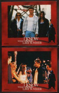 7h331 I KNOW WHAT YOU DID LAST SUMMER 8 LCs '97 Jennifer Love Hewitt, Sarah Michelle Gellar