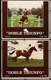 7h341 INTERNATIONAL VELVET 8 Spanish/U.S. LCs '78 Tatum O'Neal, Christopher Plummer, horse racing!