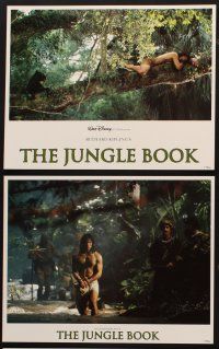 7h004 JUNGLE BOOK 14 LCs '94 Disney, Jason Scott Lee as Rudyard Kipling's classic character!