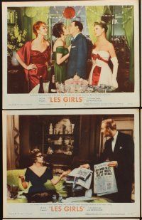 7h868 LES GIRLS 6 LCs '57 Gene Kelly, Kay Kendall, Leslie Phillips!