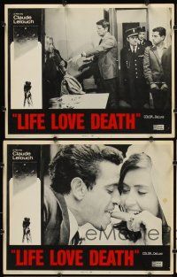 7h942 LIFE LOVE DEATH 5 LCs '69 Claude Lelouch's La vie, l'amour, la mort, Amidou