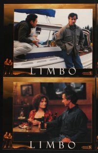 7h390 LIMBO 8 LCs '99 John Sayles directed, David Strathairn, Mary Elizabeth Mastrantonio!