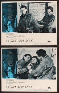 7h397 LONG DAY'S DYING 8 LCs '68 David Hemmings, Tony Beckley, Tom Bell, WWII action!