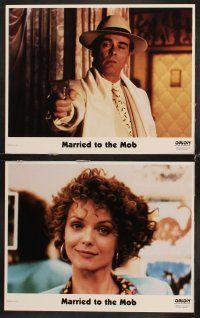 7h421 MARRIED TO THE MOB 8 LCs '88 Michelle Pfeiffer, Matthew Modine, Dean Stockwell, Alec Baldwin