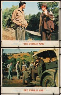 7h454 MOONSHINE WAR 8 LCs '70 from Elmore Leonard's novel, bootleggers in 1932, The Whiskey War!