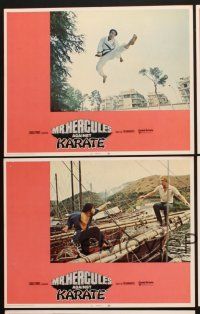 7h944 MR. HERCULES AGAINST KARATE 5 LCs '73 Schiaffoni e Karake, great kung fu images!