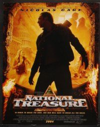 7h468 NATIONAL TREASURE 8 LCs '04 Nicolas Cage, Diane Kruger, directed by Jon Turteltaub!