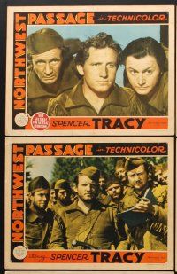 7h880 NORTHWEST PASSAGE 6 LCs '40 Spencer Tracy, Robert Young & Walter Brennan!