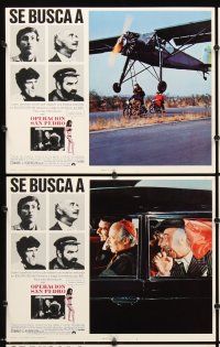7h487 OPERATION ST. PETER'S 8 Spanish/U.S. LCs '69 Edward G. Robinson, directed by Lucio Fulci!