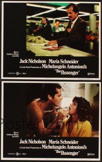 7h987 PASSENGER 4 LCs '75 Michelangelo Antonioni, Jack Nicholson!